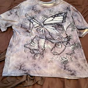 Butterfly graphic tee